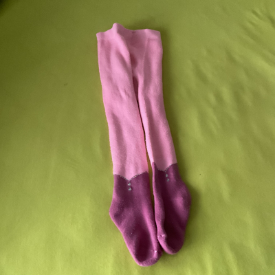 Punčocháče 116 růžové s kamínky