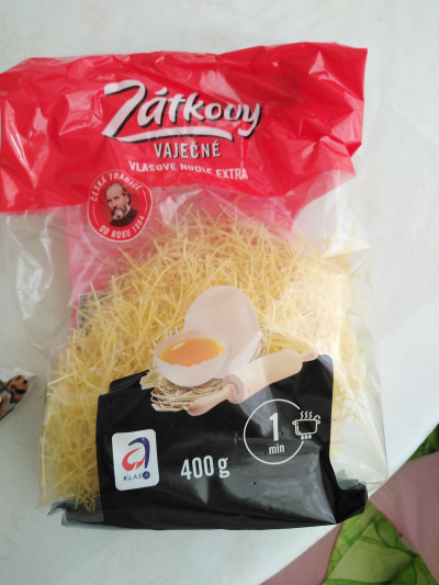 nudle do polévky neprošlé