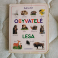 knížka les, tvrdé listy