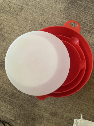 3 plastové misky Ikea