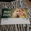 Kalendáře 2026, větší a menší