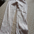 prodloužené, našité pyjamové kalhoty asi7-8