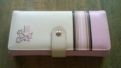 Dámská růžová peněženka