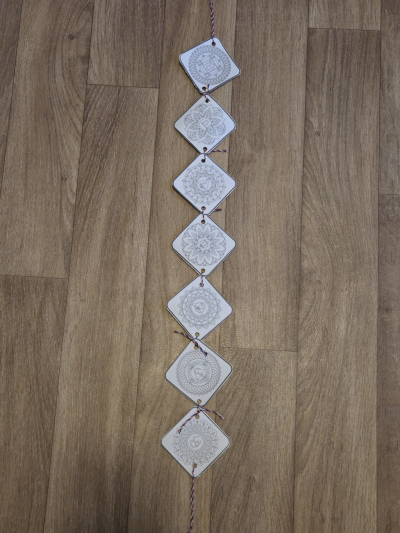 Handmade dekorace čakry