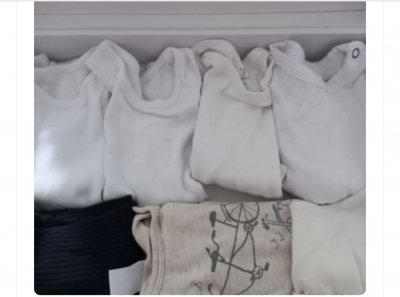 Dětské body, dupačky, čepička do 4M