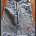 Dětské džíny 2ks 6-9M