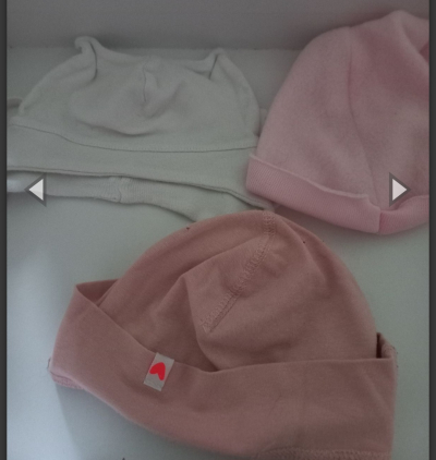 Dětské čepičky 4ks