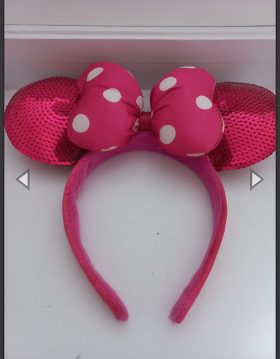Čelenka do vlasů 2ks Minnie a korunka