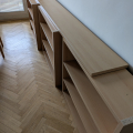 Trojice knihoven smontovatelných do 1 kusu