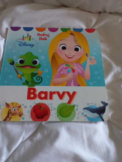 Kniha Disney barvy