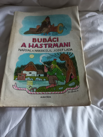 Knížka Bubaci a Hastrmani