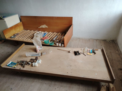 Gauč pod pergolu bez polstrů varianta B