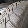 4 ojeté zimní pneu na ocelových kolech 205/55R16 z Octavia 3