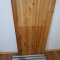 Stůl 57x113cm - výška 71cm - rozložitelný, deska a nohy