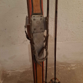 Historické lyže ze 60-70 let