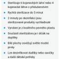 Sterilizátor do mikrovlnky Bayby