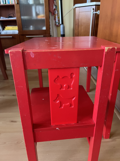 Dětský stolek a židle IKEA