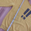 Hebká bavlněná lehce zateplená mikina vel. M/L
