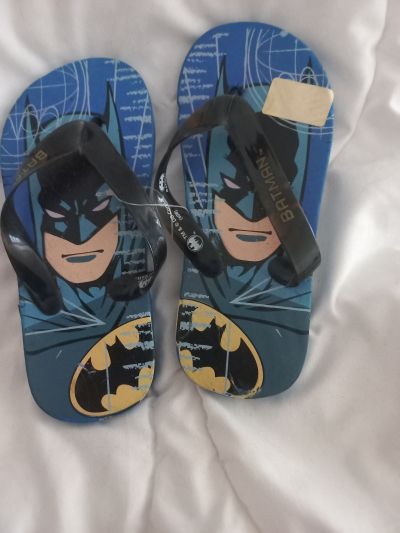 Žabky nové. Stélka 19 cm Batman