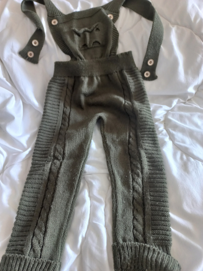 Kalhoty lahvove zelené 18-24M