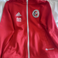 Bunda červená Adidas 7-8 let