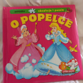 Dětská knížka O popelce s puzzlem