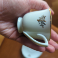 Porcelánové šálky na kávu, 6 ks