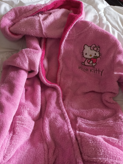 Dětský zupan Hello Kitty vel. 122-128