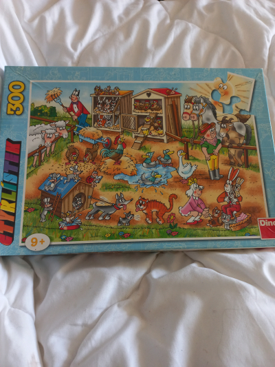 Puzzle čtyřlístek