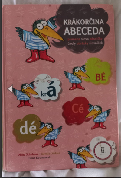 Kniha pro děti Krakorčina abeceda