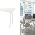 IKEA stůl Trotten 140x80, bílý