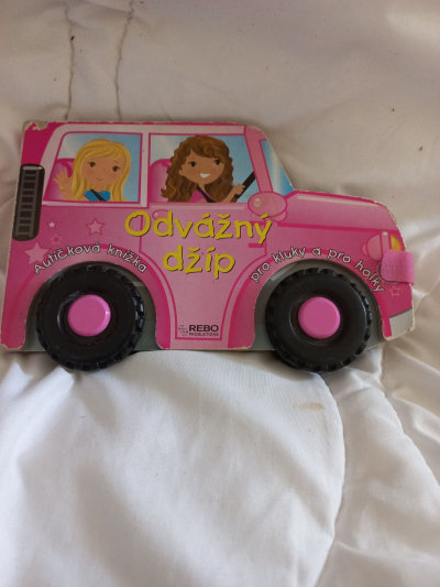 Dětská knížka Odvážný džíp