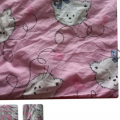 Dětská peřina a polštář s povlečením Hello Kitty