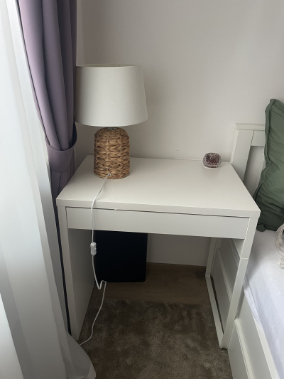 IKEA MICKE psací stůl 73x50x75 cm s zásuvkou BÍLÝ