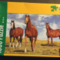 Puzzle koně 1000 dílků