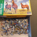 Puzzle koně 1000 dílků