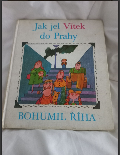 Dětská kniha Jak jel Vítek do Prahy