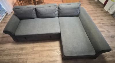 Ikea rozkladací sedačka s lenoškou