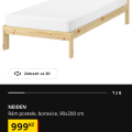 Ikea postel + rošt+ matrace