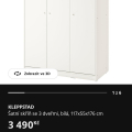 Ikea skříň šatní