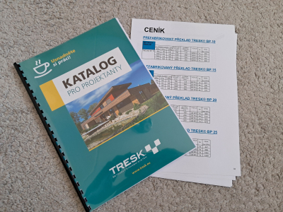 Katalog TRESK včetně ceníku, starý