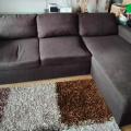 Rozkládací sedací souprava rohová