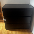 Komoda IKEA Malm se 3 šuplíky