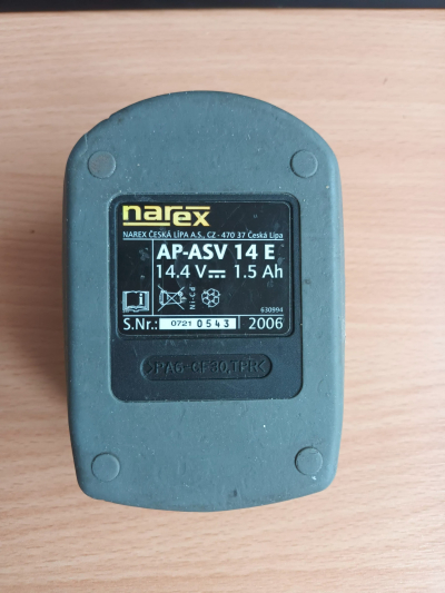 Akumulátor Narex
