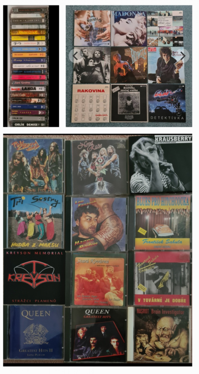 Sháním hudební CD / MC kazety / LP desky
