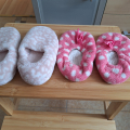 Papučky na cca.15 cm nožku - teplé