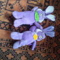 2x plyšák králíček Milka