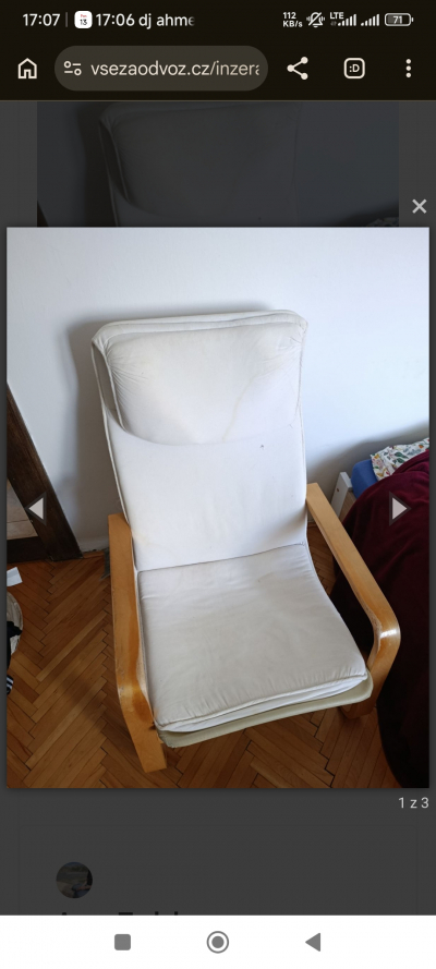 Křeslo IKEA