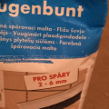 Hmota na spáry - šedá a kávová - zbytky