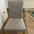 6x židle IKEA + 2sady potahů